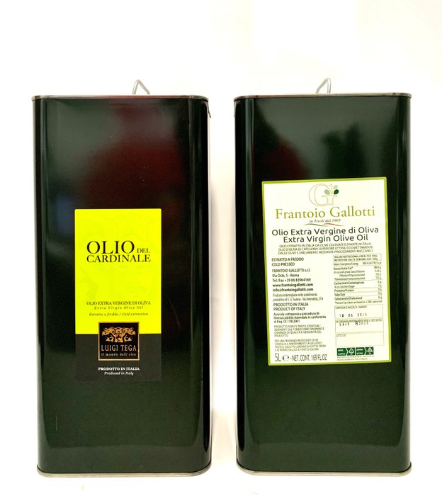 Molino il Fattore, Gallotti - Extra virgin olive oil - 2 - 5L Can