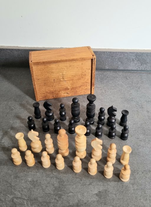 Schackspel - Trä