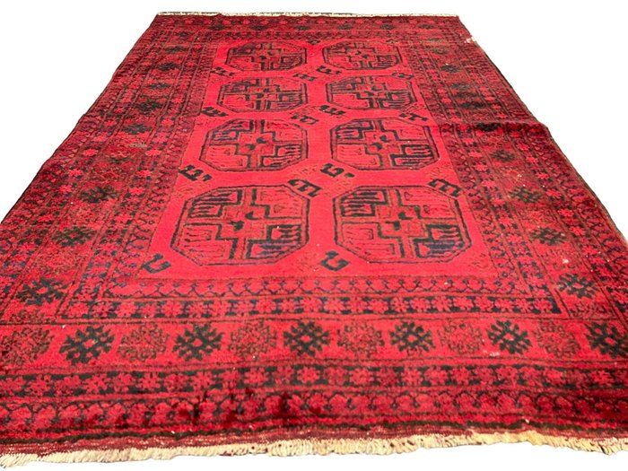 阿富汗装饰艺术 - 小地毯 - 200 cm - 140 cm