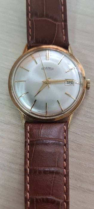 Roamer - Luxury Watch 14kt solid gold - 18600 - Unisex - 1960-1969