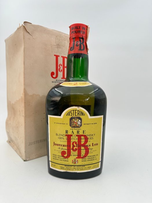 J&B - Rare - Justerini & Brooks  - b. 1970-tallet - 2 Liter