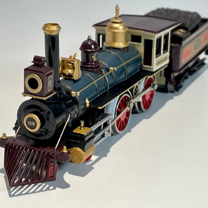 Bachmann H0 - 51101 - Dampflokomotive mit Tender (1) - 4-4-0, #119 - Union Pacific Railroad