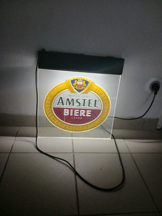 Amstel - Enseigne lumineuse au néon - Plastique