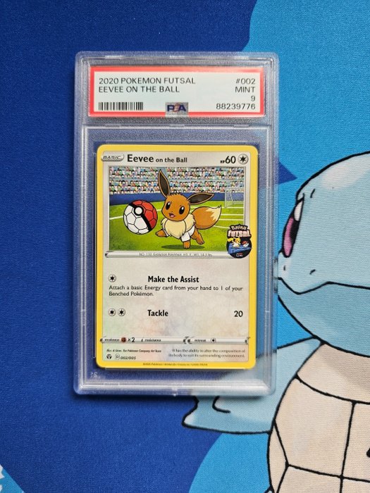 Pokémon - 1 Graded card - Eevee - PSA 9