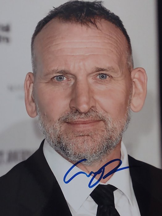 Doctor Who - Christopher Eccleston (9th Doctor) - Signed in person (Wales Comic Con 2022)
