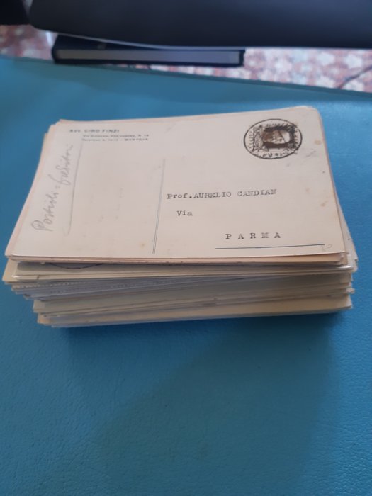 Royaume d’Italie 1905/1943 - Ensemble de cartes postales voyagées