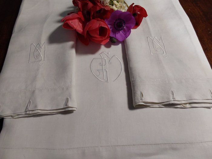 Sheets and pillowcases - Bed sheet (3)  - 265 cm - 265 cm