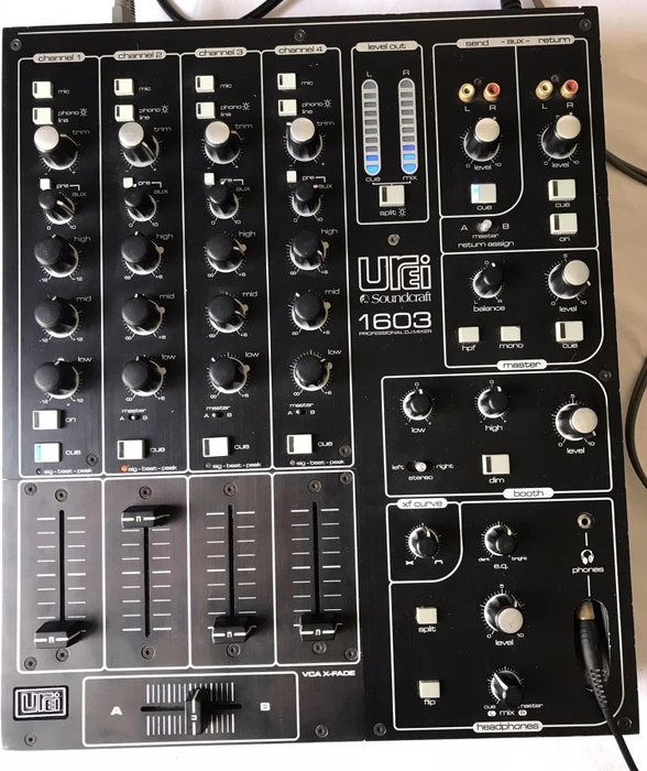 Urei by Soundcraft - 1603 - DJ professionnel Console de mixage analogique