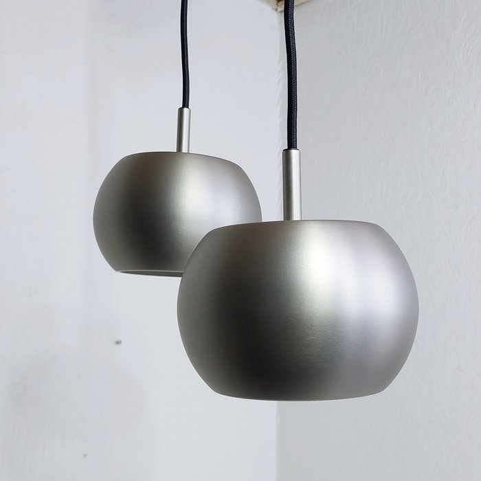 Frandsen - - Benny Frandsen - Lampe à suspendre (2) - BF20 - Satiné - Aluminium