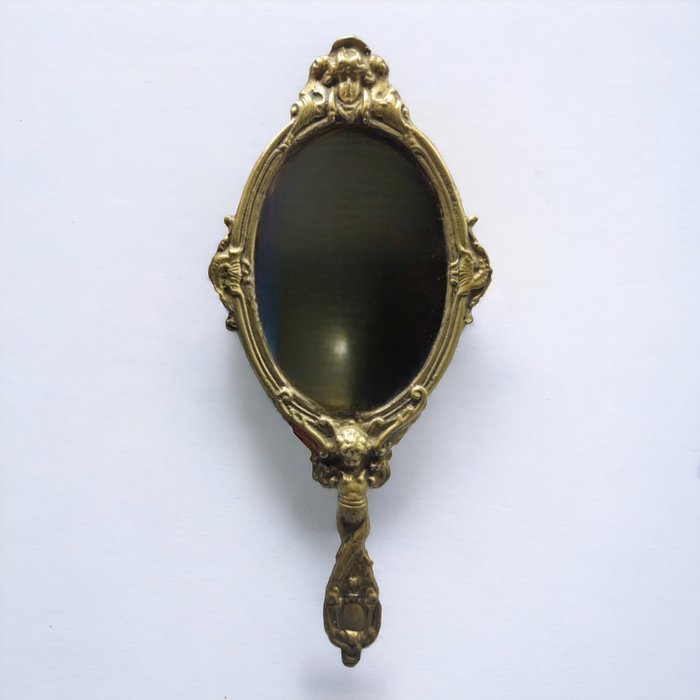 Espelho de mão  - Latão