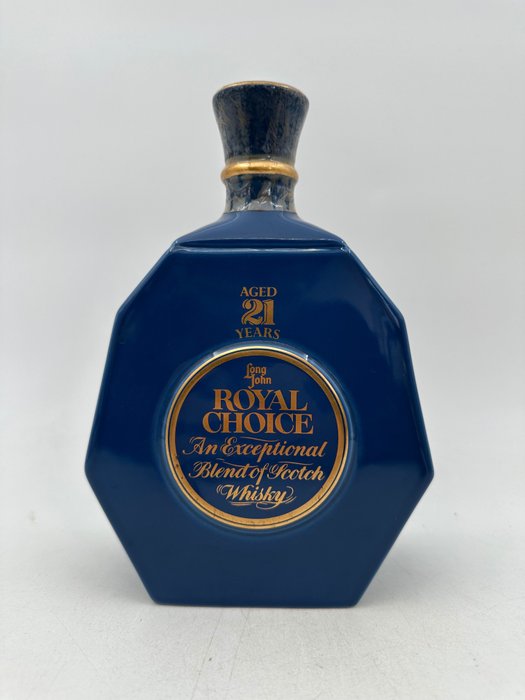 Royal Choice 21 years old - A Barrel o' Scotch - Long John  - b. Années 1980 - 75cl