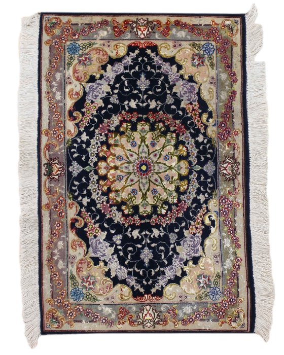 Tabriz 50 Raj Persian carpet with lots of silk - Rug - 90 cm - 60 cm