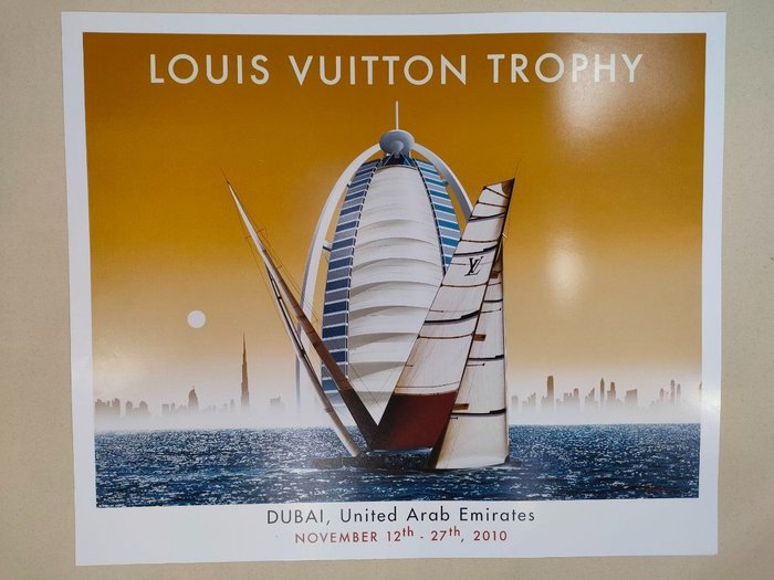 Razzia - Manifesto pubblicitario - Louis Vuitton Trophy - Dubai - Années 2010