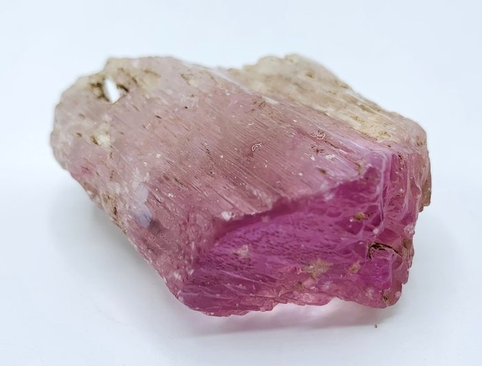粉紅紫鋰輝石晶體 水晶 - 高度: 59 mm - 闊度: 43 mm- 103 g