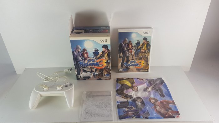 Nintendo - Sengoku Basara 3 Classic White Controller Pro Pack JPN - Wii - Joc video (1) - În cutia originală
