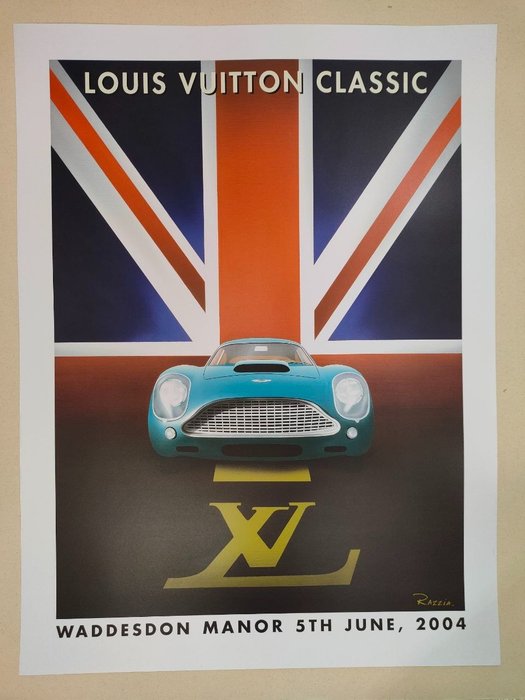 Razzia - Manifesto pubblicitario - Louis Vuitton Classic Aston Martin - 2010s