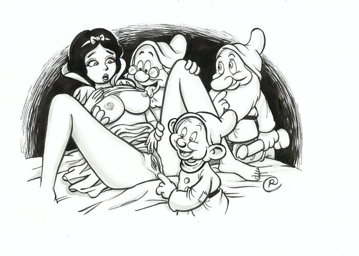 Ramis - 1 Original drawing - sexy girl - Snow White - strange story