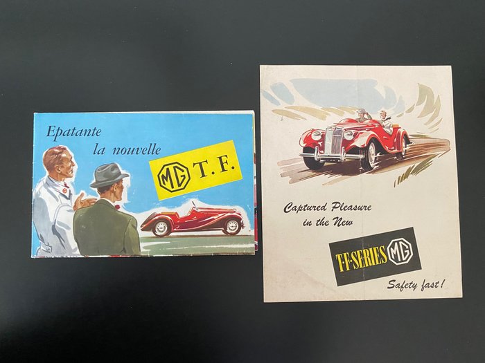 Brochure - MG - Midget T.F. series  - 1953