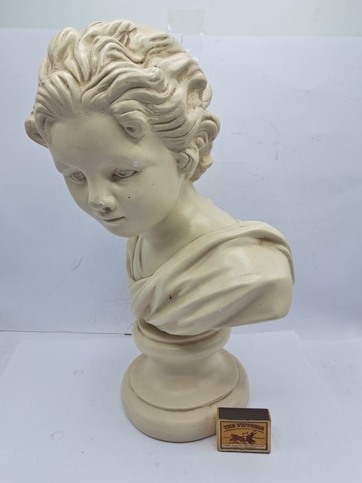 Jong meisje - 半身像, M - 40 cm - 石膏 - 1950