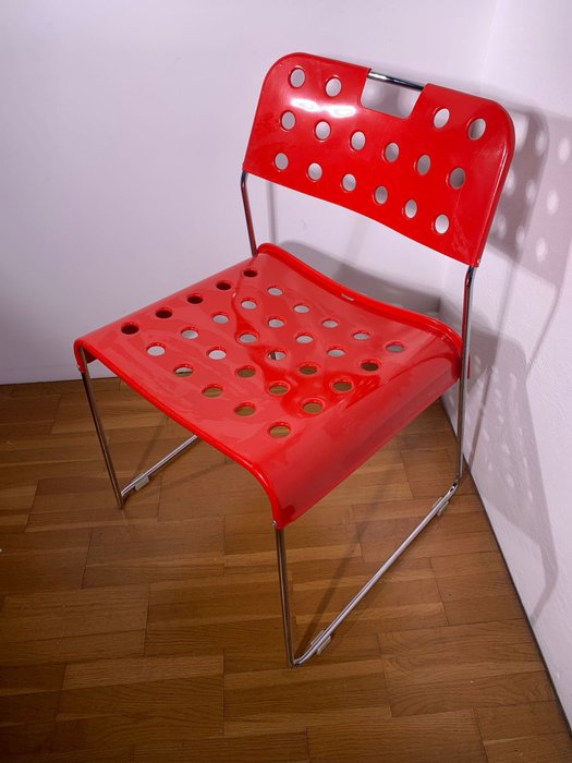 Bieffeplast - Rodney Kinsman - 椅 - 奧姆克斯塔克 - 金屬, 漆包金屬