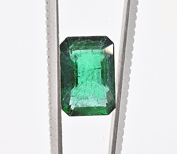 Ingen reservepris - Emerald - 4.34 ct
