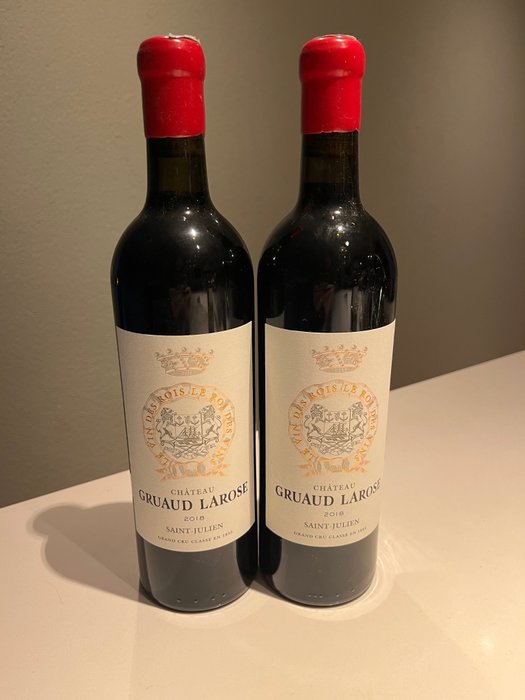 2018 Chateau Gruaud Larose - Saint-Julien Grand Cru Classé - 2 Bottles (0.75L)