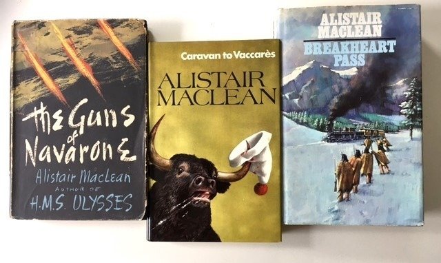 MacLean, Alistair - Lot of 3 books, (first editions)  by Alistair MacLean - 1957-1970
