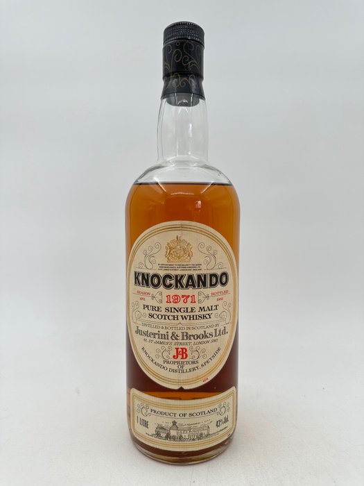 Knockando 1971 - Original bottling  - b. 1982  - 1,0 Liter