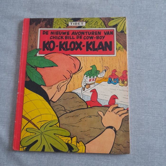 Chick Bill (Lombard Collectie 38) - ko-klox-klan - softcover - gekleurd gelijmd - 1 Album - 1957