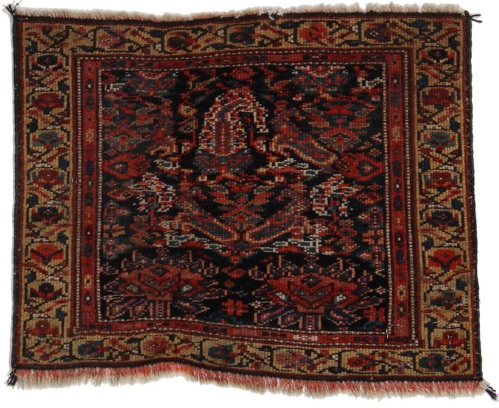 Antique Malayer Persian Rug - 100+ år gammalt konstverk - Matta - 52 cm - 43 cm