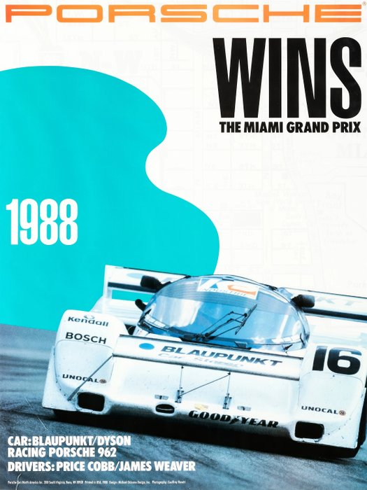 I_KONIQ (1969) - PORSCHE WINS MIAMI GRAND PRIX 1988