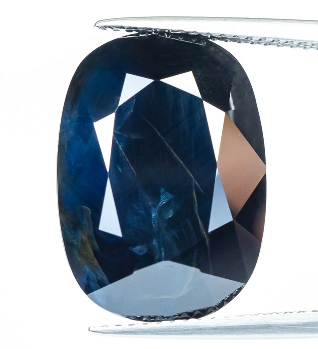 深藍 藍寶石 - 22.85 ct