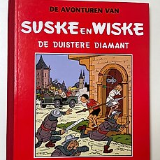 Suske en Wiske – De Duistere Diamant –  Luxe album De Baeke groot formaat – 55ex. – 1 Album – Gelimiteerde en genummerde oplage – 1989