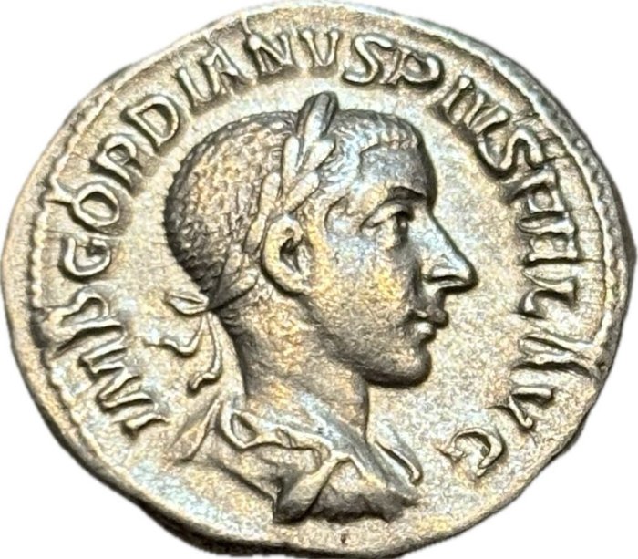 羅馬帝國. 戈爾迪安三世 (AD 238-244). Denarius Rome - Venus Victrix  (沒有保留價)