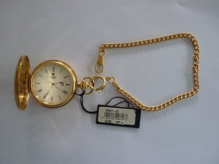 主題系列 - 全新「Royal London」懷錶，編號 90001-02