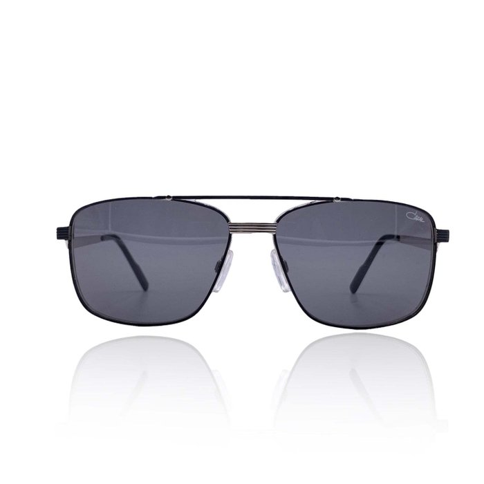 Cazal - Black Metal Aviator Sunglasses Mod. 9101 002 63/16 140 mm - Sunglasses