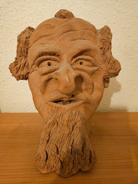 半身像, Busto personaje - 24 cm - Terracotta