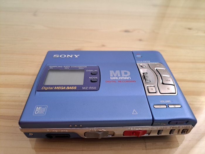 Sony - MZ-R50 - 便携式迷你光盘播放器