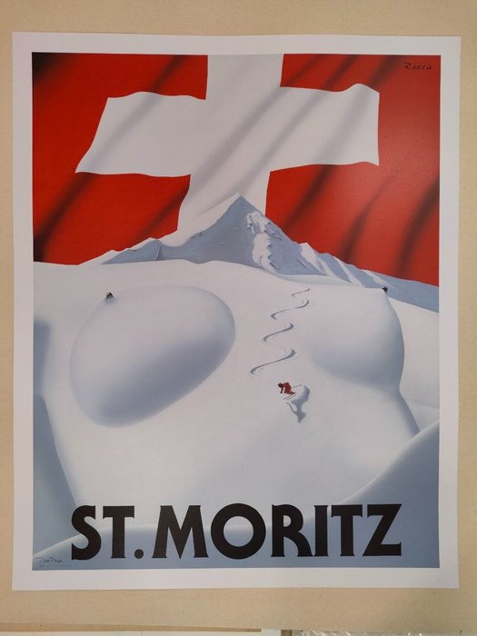Razzia - Manifesto pubblicitario - St. Moritz - Jaren 2010