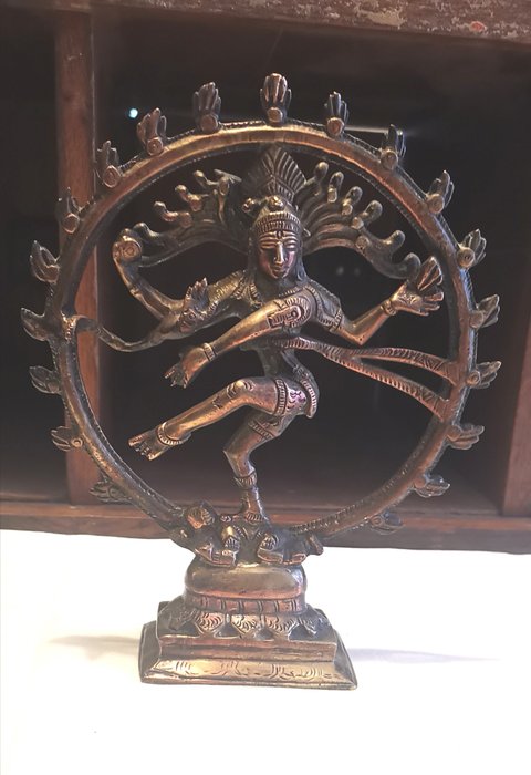 Shiva danser - Bronze - Indien - slutningen af det 20. århundrede