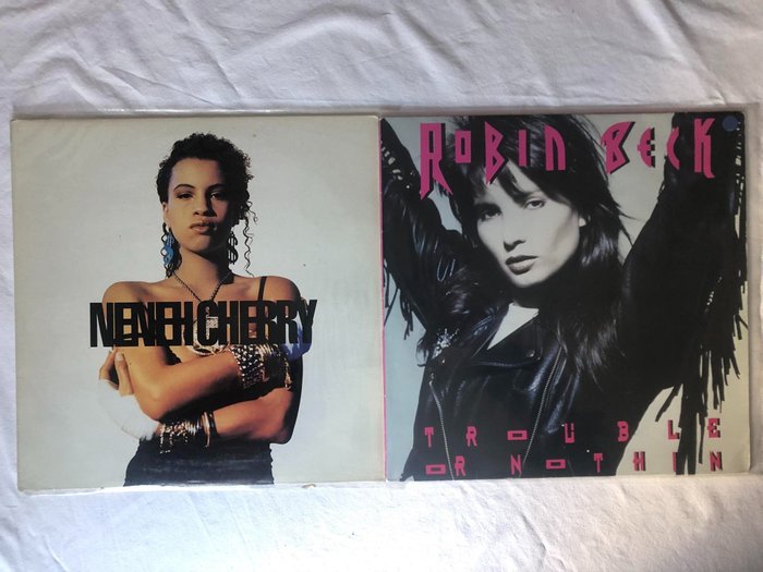 Neneh Cherry+Robin Beck - Raw Like Sushi+Trouble Or Nothing - LP - 1988