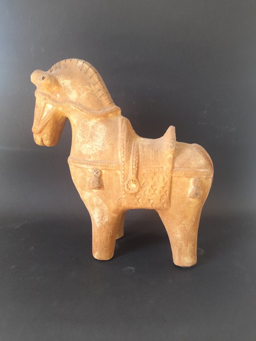 Bitossi - Aldo Londi - Skulptur, Cavallo - 31.5 cm - Keramik