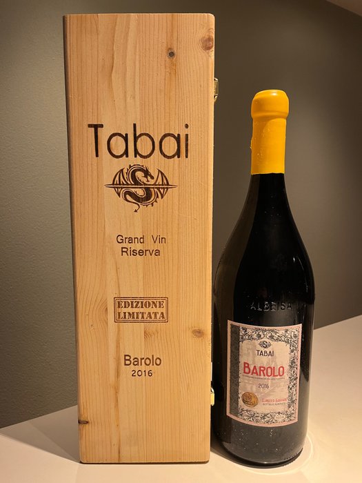 2016 Tabai Limited Edition - 巴羅洛 Riserva - 1 Double magnum(波爾多)/ Jeroboam(勃艮第) 四個標準瓶 (3L)