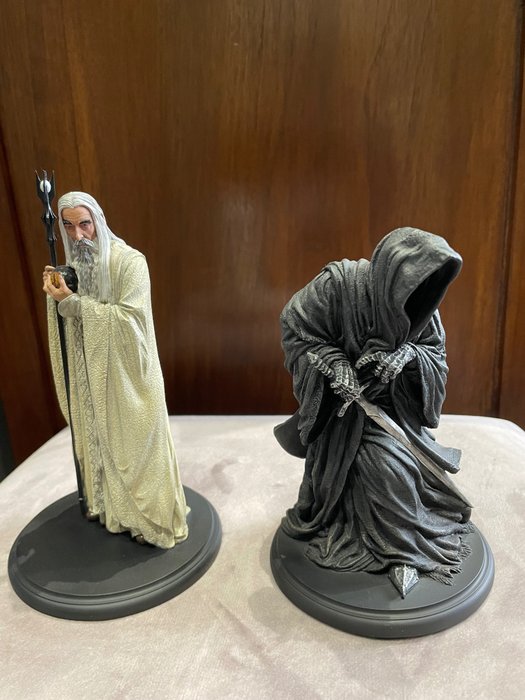Weta  - Figurine de acțiune Weta Lord Of The Rings Saruman e Nazgul miniature - 2020+