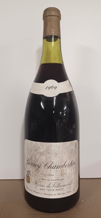 1969 Domaine Henri de Villamont,  "Pour Luce paris" - 哲維瑞香貝丹酒村 - 馬格南瓶(1.5公升)