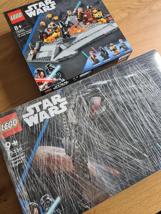 Lego - Star Wars - Inquisitor Transport Scythe - 75336 and Obi-Wan Kenobi vs. Darth Vader 75334 - Posterior a 2020