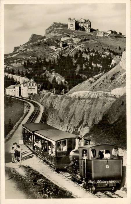 瑞士 - 明信片 (117) - 1900-1970