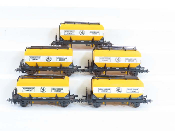 Roco H0 - 4326 - Vagón de tren de mercancías a escala (5) - vagón silo - DB