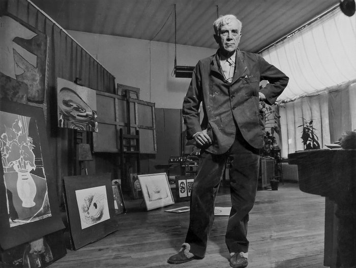 Robert Doisneau - Portrait de Georges Braque