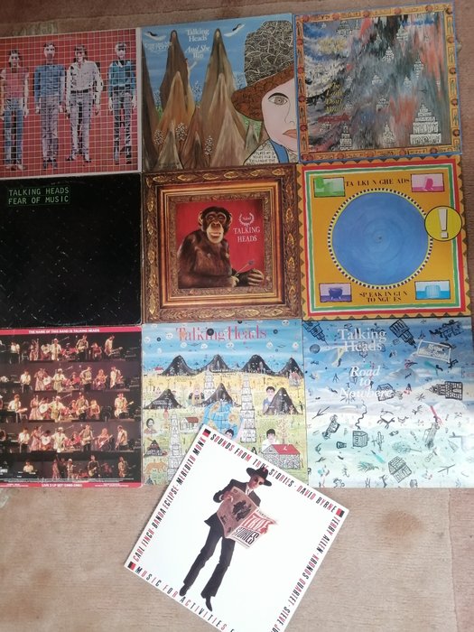 Talking Heads - 10 x vinyl Mix LPs and 3x Maxi 12" - Flera titlar - Vinylskiva - 1978